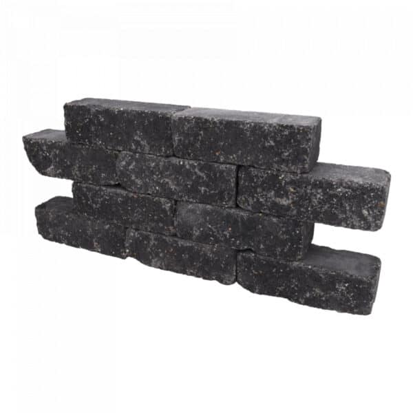 Excluton - Catrock getrommeld - 31x11,5x10  cm - Nero